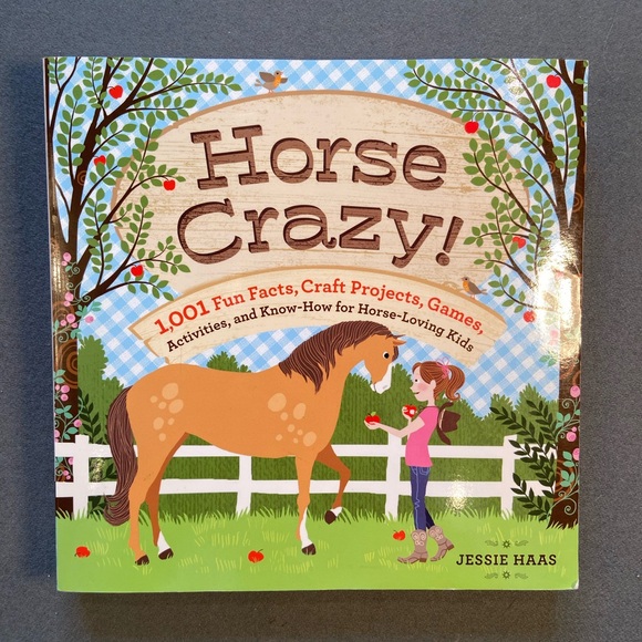 Book, Horse Crazy,‎ craft projects, activities, and games for horse loving kids - Picture 1 of 4